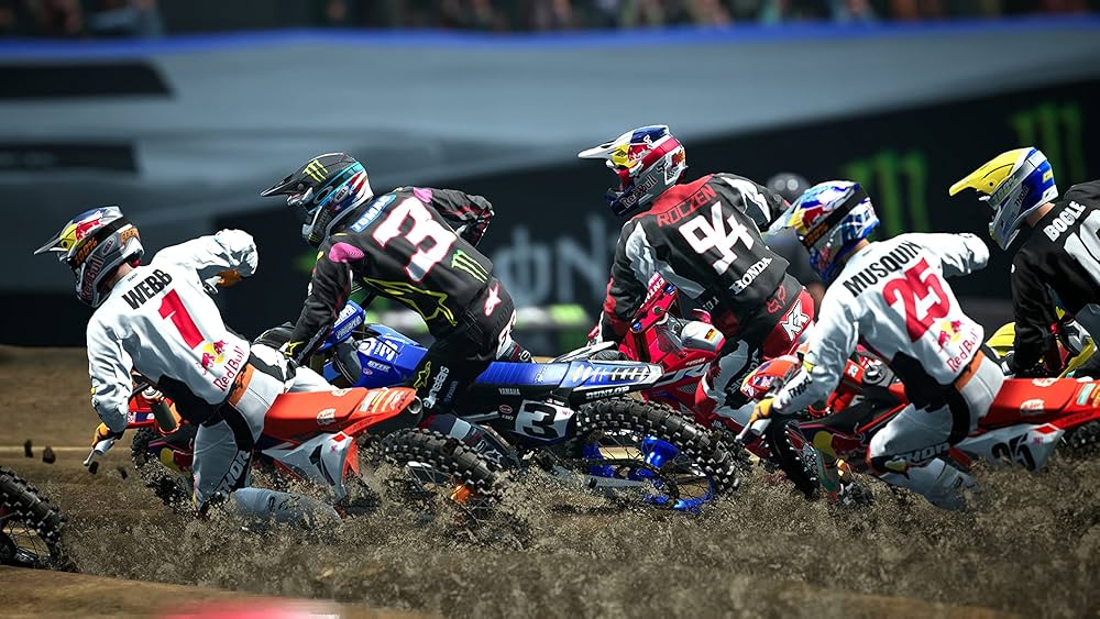 (未使用･未開封品)　Monster Energy Supercross - The Official Videogame - PS4 6k88evb Amazon.com: Monster Energy Supercross 6 - The Official